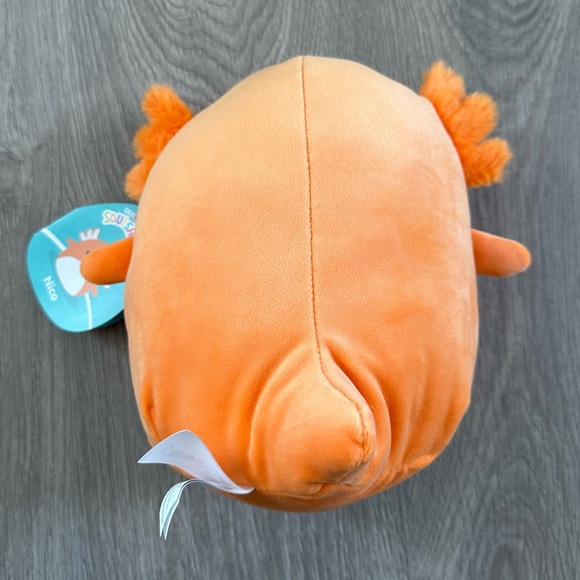 🆕 Squishmallow 5” Collectible Orange Axolotl Nico Sea Life Squishy Ocean Plush - Picture 2 of 7